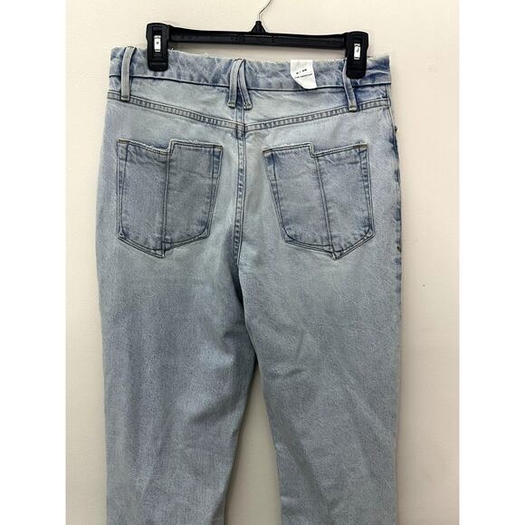 Good American Women's Split Pocket & Hem Straight Jean 6/28 NWT - Picture 5 of 8